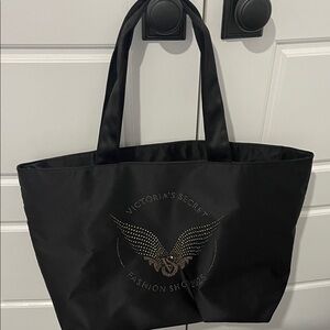 Victoria's Secret Black and Gold Tote
